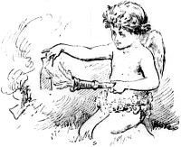 Шекспир. Сонеты. Виньетка. Художник Гордон Браун, 1888 г.