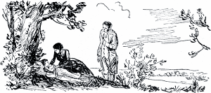 Отрывочные воспоминания. Иллюстрация Д. А. Шмаринова к повести С. Т. Аксакова «Детские годы Багрова-внука»