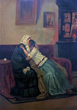 Сердечное горе. Академик Н. Загорский, 1891 г.