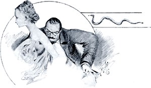 Кити и доктор. Иллюстрация к роману Л. Н. Толстого «Анна Каренина». Художники: М. Щеглов, А. Моравов, А. Корин