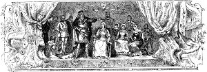 Глава IX. Иллюстрация к роману Вальтера Скотта «Айвенго». Издание 1880 года. Художники: Адриан Мари, Ликс, Риу и Х. Скотт.