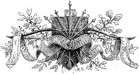 Концовка к главе XIII романа Вальтера Скотта «Айвенго». Издание 1880 года. Художники: Адриан Мари, Ликс, Риу и Х. Скотт.