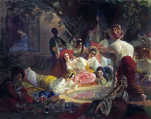 Бахчисарайский фонтан. Карл Павлович Брюллов, 1849
