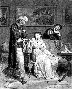 Иллюстрация к поэме лорда Байрона «Беппо». Издание 1818 г.