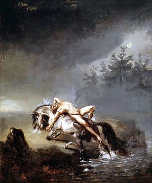 Мазепа. Картина Ораса Верне, 1820-е