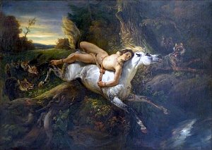 Мазепа и волки. Орас Верне, 1826 год