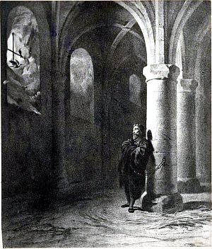 Репродукция. Шильонский узник. Начало ХХ в.