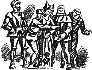 Иллюстрация к главе I романа А. Р. Беляева «Человек, потерявший лицо». Художник Б. Алимов, 1963.