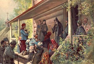 Иллюстрация Н. Каразина к роману Ф. М. Достоевского «Братья Карамазовы»