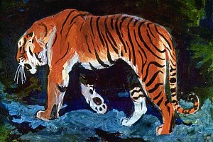 — Каждая собака лает у себя во дворе! Увидим, что-то скажет сама стая об этом нежничаньи с приемышем из человеческого племени!.. Иллюстрация к рассказу Р. Киплинга «Братья Маугли». Художники Г. Никольский, А. Келейников (1964)