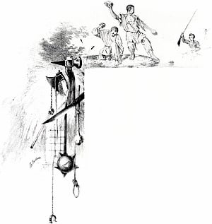 Иллюстрация к поэме А. С. Пушкина «Братья разбойники». Художник Ив. Поспелов, 1880