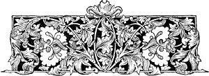 Заставка к главе 3 (часть вторая) исторической повести Л. А. Чарской «Грозная дружина». Издание 1909 г.