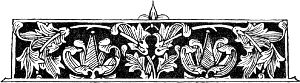 Заставка к предисловию исторической повести Л. А. Чарской «Грозная дружина». Издание 1909 г.