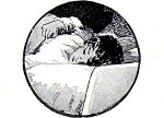 Конец главы XII. В лазарете. Примирение. Иллюстрация к повести Лидии Чарской «Записки институтки». Художник А. И. Сударушкин, 1908 г.