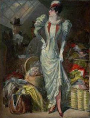 Иллюстрация к рассказу А. П. Чехова «Ариадна». М. М. Черемных. Конец 1930-х