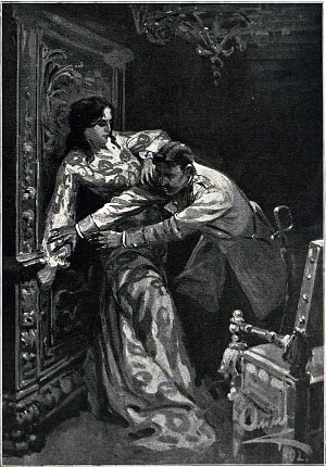 «Тина», рассказ А. П. Чехова. Литературный альбом. Художник А. П. Апсит. Конец XIX - начало XX вв.