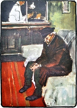 Иллюстрация П. Пинкисевича (1970) к рассказу А. Чехова «В аптеке»