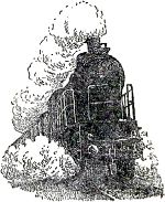 Наш паровоз. Иллюстрация к книге Б. Житкова «Что я видел». Художник Е. Сафонова, 1939