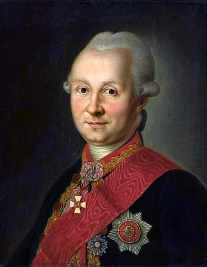 Портрет Ивана Ивановича Михельсона (1740-1807). Неизвестный художник, не ранее 1778 года.