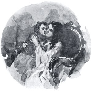 Глава XV. Детство. Иллюстрация А. П. Апсита