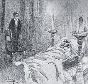 Глава XXVII. Горе. Иллюстрация А. П. Апсита к повести Л. Н. Толстого «Детство»