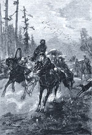 Я перескочил с седла на шею и чуть-чуть не полетел. Автобиографическая повесть Льва Толстого «Детство» с иллюстрациями Ж. Ру и Беннета