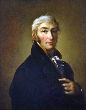 Н. М. Карамзин (1766-1826). Художник Д. Б. Дамон-Ортолани, 1805 г.
