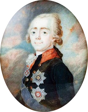 Де Мейс Фердинанд. Портрет императора Павла I (1754 - 1801). 1797 год. Иконографический тип Ж.-Л. Вуаля 1789 г.