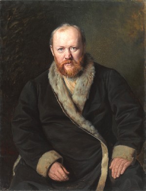А. Н. Островский. Портрет работы В. Г. Перова. 1871