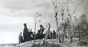 Глава 3. Иллюстрация Дубинского к рассказу Чехова «Дом с мезонином»