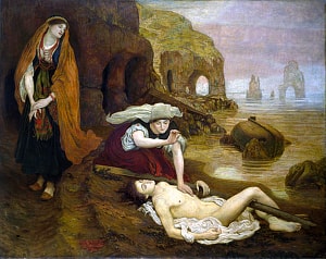 Форд Мэдокс Браун. Гайдэ находит Дон Жуана (1873)