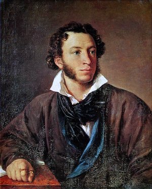 А. С. Пушкин. Художник В. А. Тропинин (1827 г.)