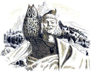 Тиль Уленшпигель, гравюра. Кибрик Евгений Адольфович, 1934-1936 гг.