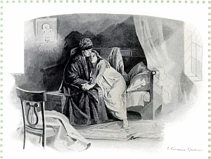 Татьяна Ларина с няней
