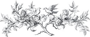 Сцена 16. Сад Марты. Иллюстрация Энгельберта Зейбертца (1813–1905) к «Фаусту» И. В. Гёте (1749-1832)