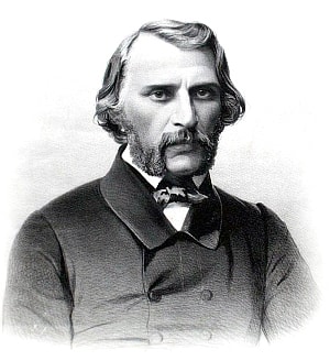 Портрет И. С. Тургенева. М. Барышев, 1858