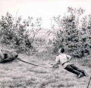 Рассказ «Четыре дня на поле сражения» Всеволода Михайловича Гаршина (1855-1888) с иллюстрациями Якова Прокопьевича (Прокофьевича) Турлыгина (1857-1909)