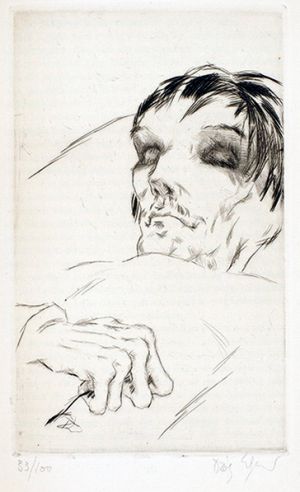 Красный цветок. Иллюстрация Д. Эдзарда, 1924 год