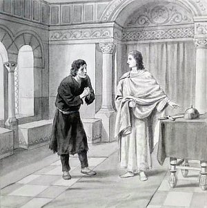 «Сказание о гордом Аггее» Всеволода Михайловича Гаршина (1855-1888) с иллюстрациями Якова Прокопьевича (Прокофьевича) Турлыгина (1857-1909)