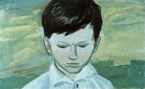 — Иван Михайлович, — звонко сказал он, заглядывая старику прямо в глаза, — а ведь это Ермолай убил Егора Михайловича… Иллюстрация А. Самсонова к повести «Дальние страны» Аркадия Гайдара