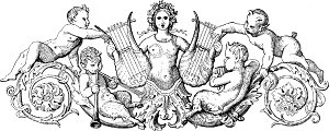 Песнь первая (заставка). Иллюстрация к поэме И. В. Гёте «Рейнеке-Лис». Художник Вильгельм фон Каульбах, 1847 г.
