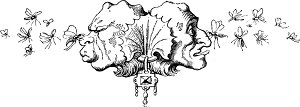 Песнь восьмая (концовка). Иллюстрация к поэме И. В. Гёте «Рейнеке-Лис». Художник Вильгельм фон Каульбах, 1847 г.