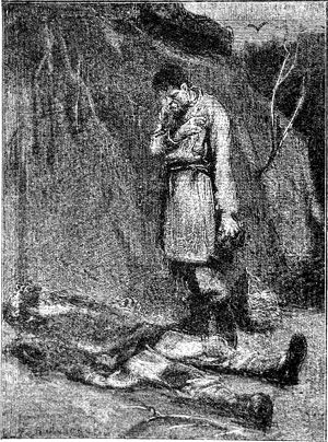 Горький А. М. Дружки. — М. : Издательство «Посредник» (№ 385). Типография т-ва И. Д. Сытина. Художник Лебедев Клавдий Васильевич, 1901