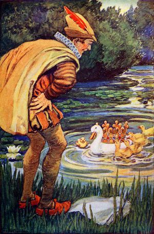 Иллюстрация к сказке «Два странника». Художник Хоуп Данлап, 1913