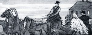 Иллюстрация С. В. Герасимова к пьесе А. Н. Островского «Гроза»