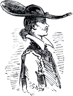 Часть вторая. Конец главы II. Иллюстрация Гюстава Доре (1832–1883) к «Дон-Кихоту» Мигеля де Сервантеса (1547-1616)