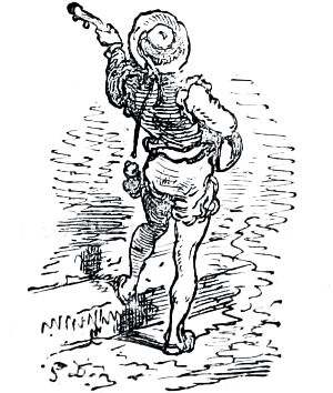 Конец главы XXXIX. Иллюстрация Гюстава Доре (1832–1883) к «Дон-Кихоту» Мигеля де Сервантеса (1547-1616)
