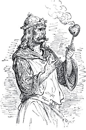Часть вторая. Конец главы XXIII. Иллюстрация Гюстава Доре (1832–1883) к «Дон-Кихоту» Мигеля де Сервантеса (1547-1616)