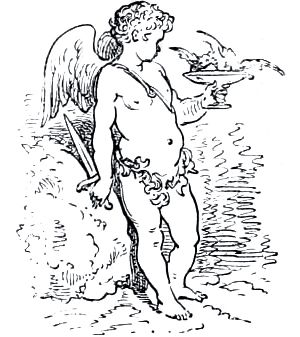 Конец главы XXXII. Иллюстрация Гюстава Доре (1832–1883) к «Дон-Кихоту» Мигеля де Сервантеса (1547-1616)