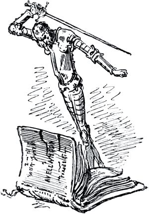 Часть вторая. Конец главы LXXII. Иллюстрация Гюстава Доре (1832–1883) к «Дон-Кихоту» Мигеля де Сервантеса (1547-1616)